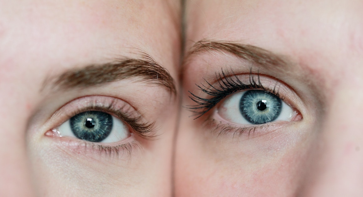 the faces of two women side by side